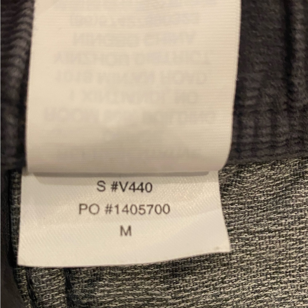 VUORI Optimist Elastic Waist Corduroy Pant Medium Grey Logo Casual - Picture 7 of 8
